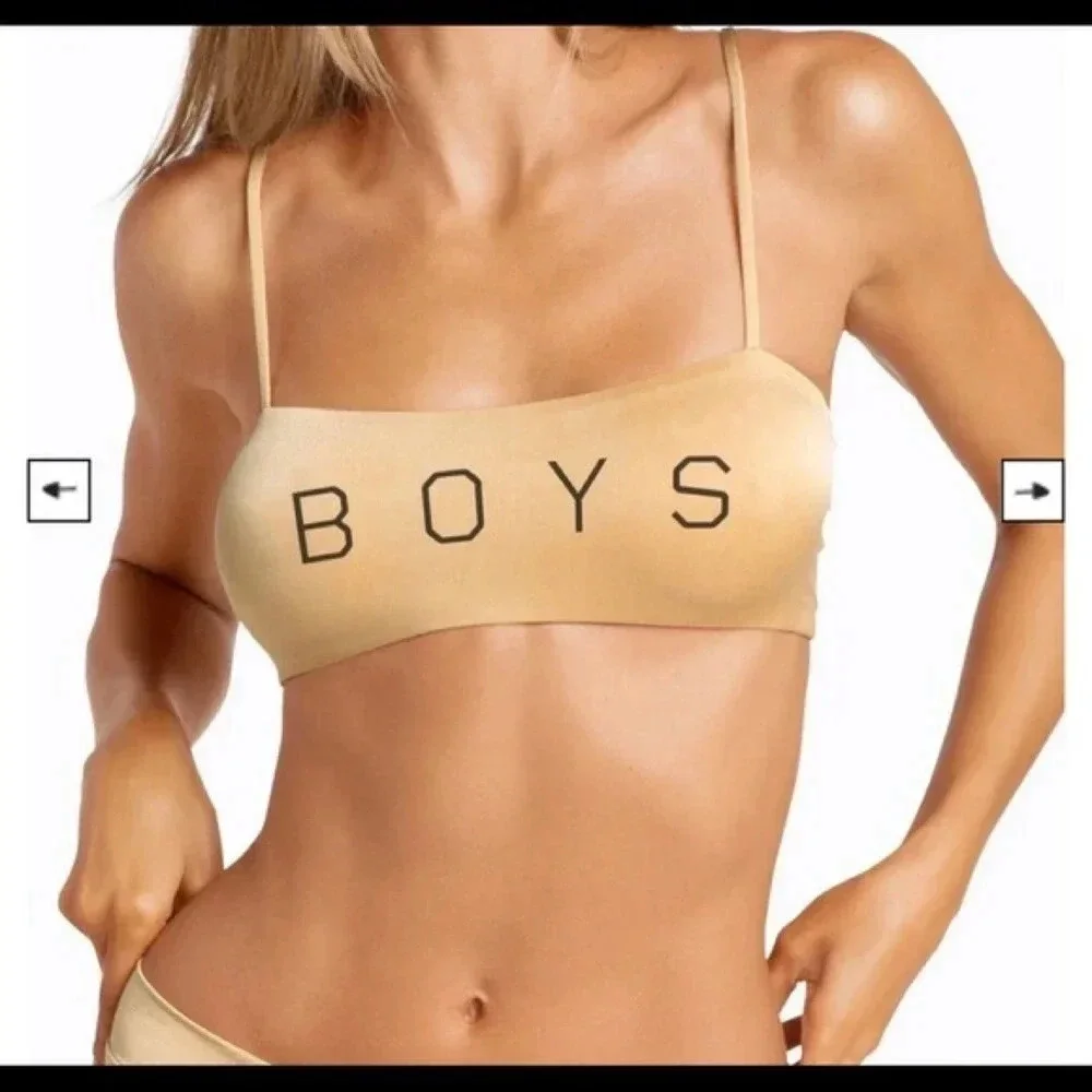 Boys + Arrows Hezeus bikini top xs NWT!